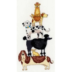 Borduurpakket Stacks! - Dog...