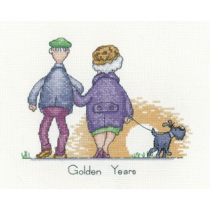 Borduurpakket Golden Years...