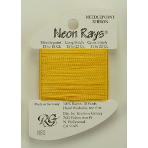Neon Rays Gold - Rainbow...