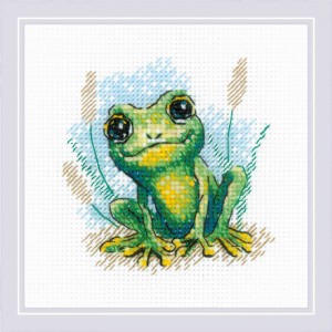 Borduurpakket Little Frog -...