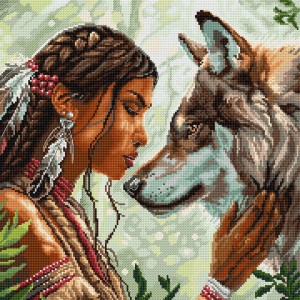 Cross stitch kit Soulbond -...