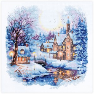 Cross stitch kit Silent...