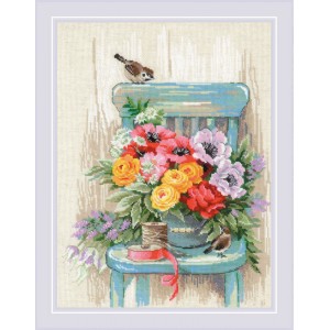 Cross stitch kit Garden...