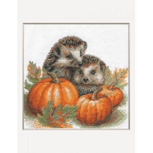 Cross stitch kit Hedgehogs...