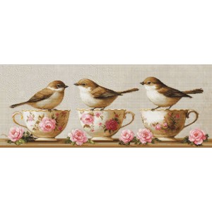Cross stitch kit Three...