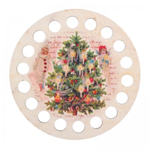 Plywood organizer - Round...