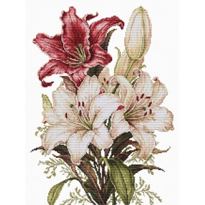Cross stitch kit The scent...
