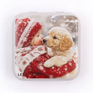 Puppy Love Metallic Box -...