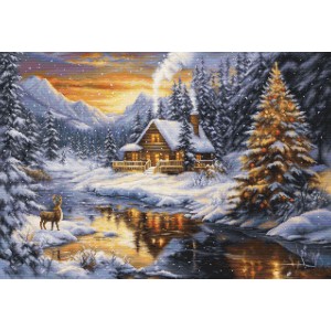 Cross stitch kit Winter...