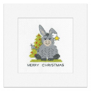Borduurpakket Donkey Card -...