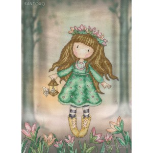 Cross stitch kit Gorjuss -...