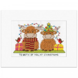 Borduurpakket Highland Card...
