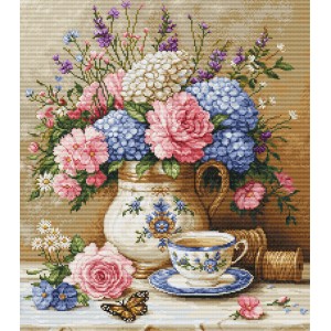 Borduurpakket Floral...