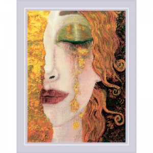 Borduurpakket Golden Tears...
