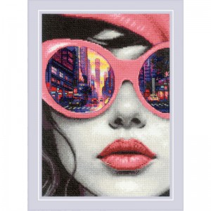 Cross stitch kit Big City...