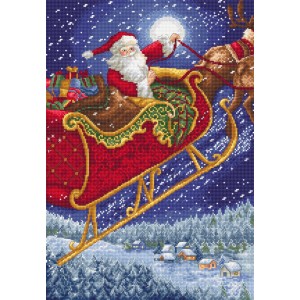 Cross stitch kit Santa...