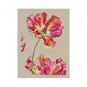Borduurpakket Tulip -...