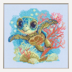 Cross stitch kit Baby Sea...