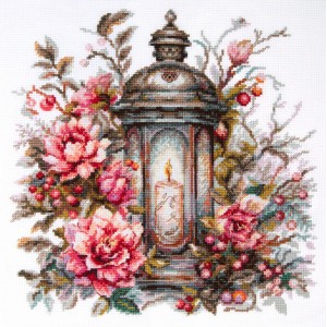 Borduurpakket Lantern in...