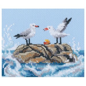 Borduurpakket Seagulls on...