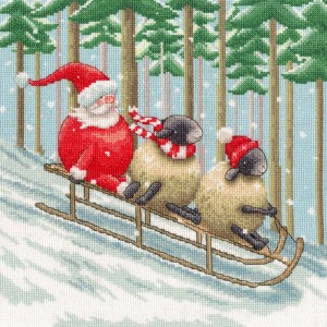 Cross stitch kit Lucy...