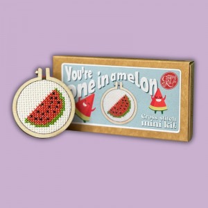 Cross stitch kit Matchbox...