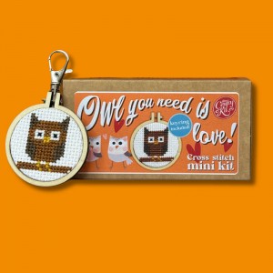 Cross stitch kit Matchbox...