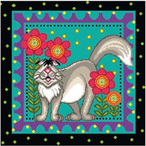 Pre-printed Aida Cat...