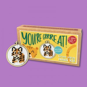 Cross stitch kit Matchbox...