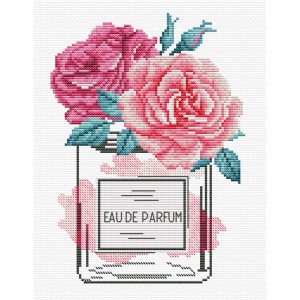 Pre-printed cross stitch...