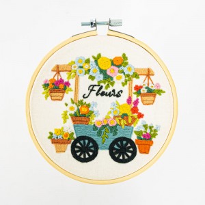 Embroidery kit The Flower...