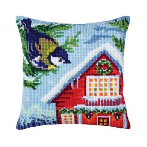 Cushion cross stitch kit...