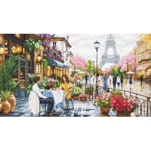 Cross stitch kit Eiffel...
