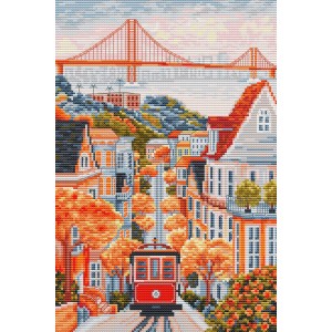 Borduurpakket San Fransisco...