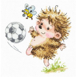 Cross stitch kit Footballer...