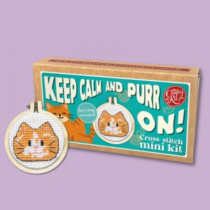Cross stitch kit Matchbox -...