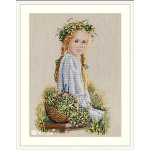 Borduurpakket Daises - Merejka
