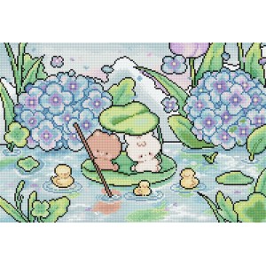 Cross stitch kit Rainy Day...