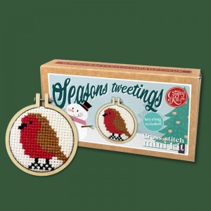 Cross stitch kit Matchbox...