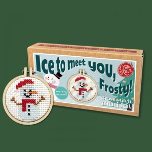 Cross stitch kit Matchbox...