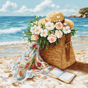 Cross stitch kit Azure...
