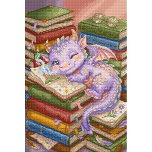 Cross stitch kit Dragon...