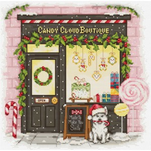 Borduurpakket Candy Cloud...