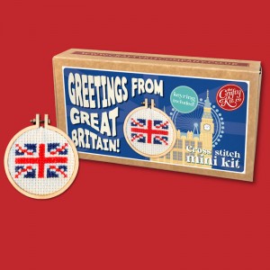 Cross stitch kit Matchbox...