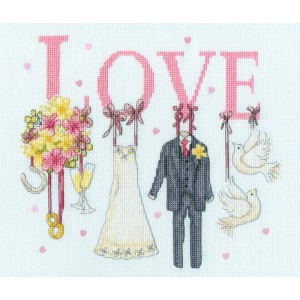 Cross stitch kit Karen Tye...
