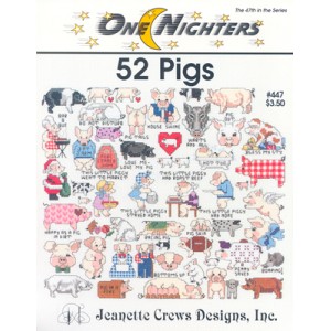 Cross Stitch Chart 52 Pigs...