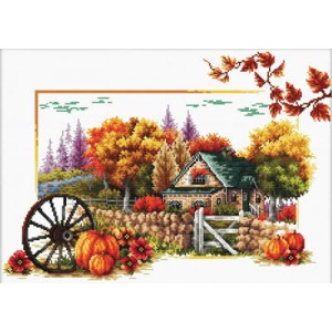 Pre-printed cross stitch...