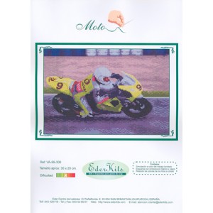 Cross Stitch Chart Moto - Eder