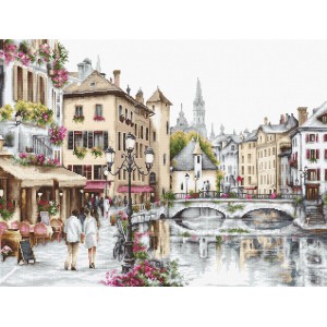 Cross stitch kit Lake...