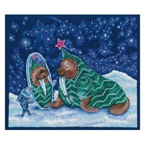 Cross stitch kit New Year...